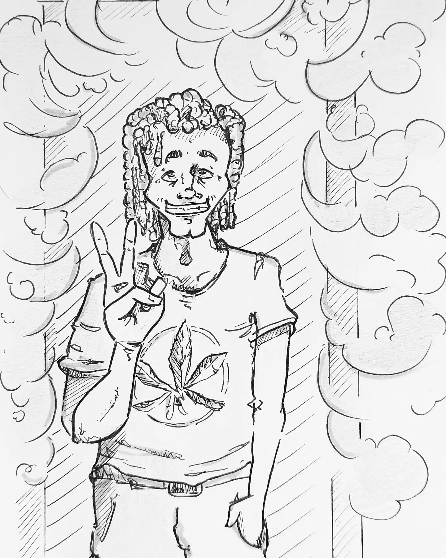 Zurück aus der #niederlande und ready for #work … aber gaaanz chillig, versteht sich! #kopfprojekt #blog #life #diary #tagebuch #zettelfan #zeichnen #zeichnung #bildchen #skizze #skribble #scribble #kritzelei #comic #drawing #illustration #painting #artbook #sketch #sketchbook #doodle #draft #inkdrawing