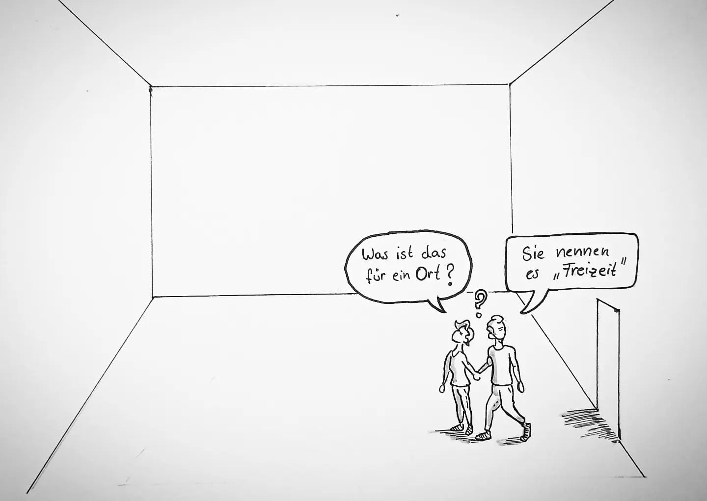 Ich kann mich schon gar nicht mehr erinnern, das letzte Mal hier gewesen zu sein? #freizeit#kopfprojekt #blog #life #diary #tagebuch #zettelfan #zeichnen #zeichnung #bildchen #skizze #skribble #scribble #kritzelei #comic #drawing #illustration #painting #artbook #sketch #sketchbook #doodle #draft #inkdrawing