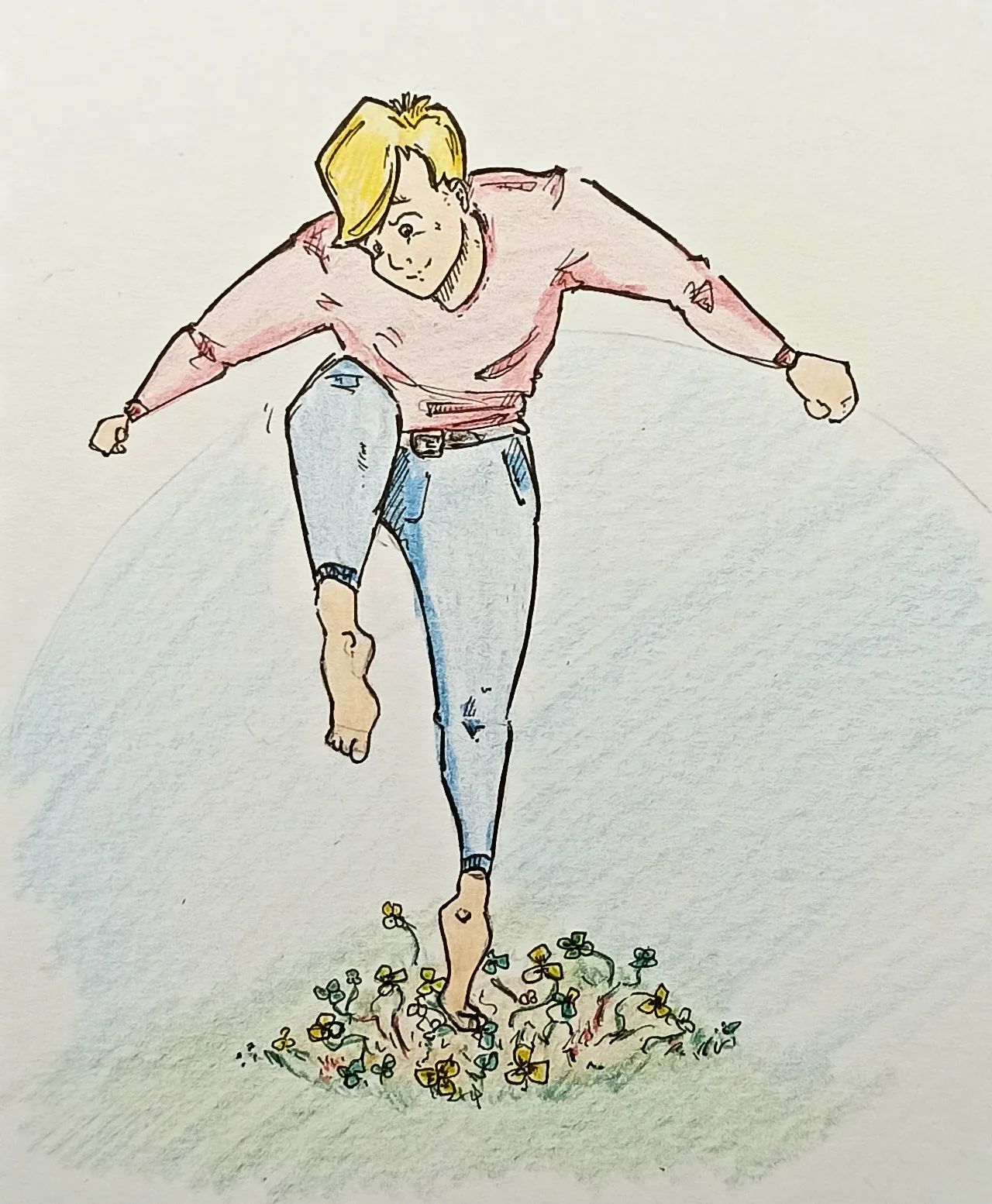 Ist schon selten, umso mehr kann man es genießen "über den Klee" gelobt zu werden ️☘️#kopfprojekt #lob #klee #happy #positivethinking