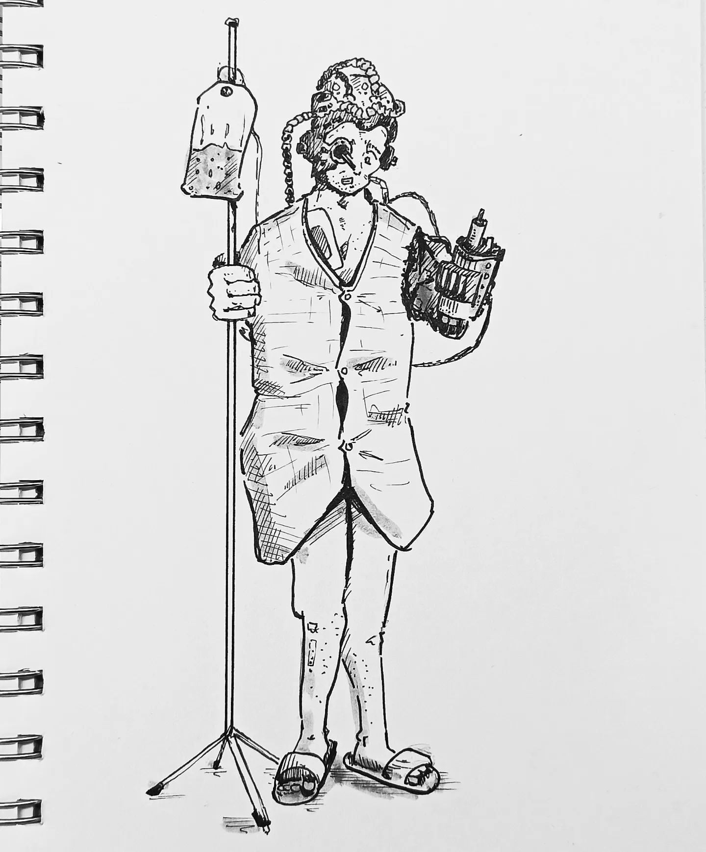 Vielleicht noch nicht perfekt, aber das wird schon wieder. #kopfprojekt #blog #borg #life #diary #tagebuch #zettelfan #zeichnen #zeichnung #bildchen #skizze #skribble #scribble #kritzelei #comic #drawing #illustration #painting #artbook #sketch #sketchbook #doodle #draft #inkdrawing