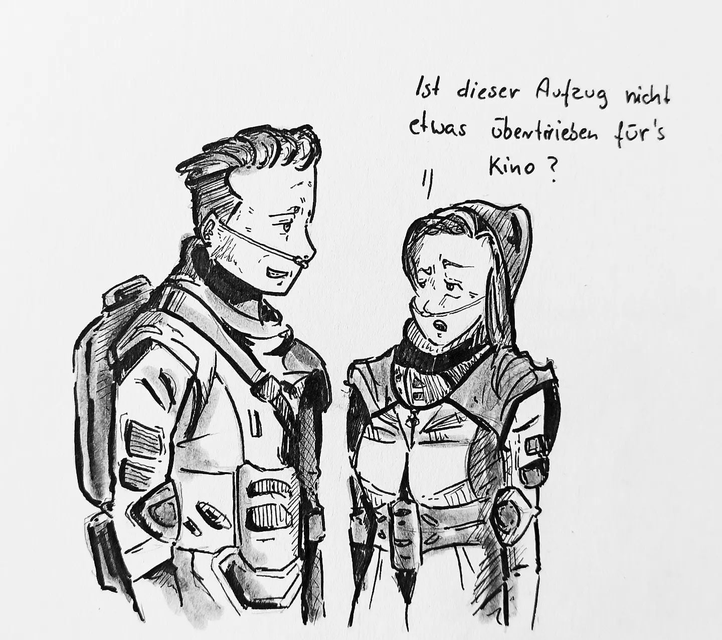 Yes, endlich schaffe ich es Mal ins Kino! Da gibt's halt keine halben Sachen #dune #dunemovie #kopfprojekt #blog #life #diary #tagebuch #zettelfan #zeichnen #zeichnung #bildchen #skizze #skribble #scribble #kritzelei #comic #drawing #illustration #painting #artbook #sketch #sketchbook #doodle #draft #inkdrawing