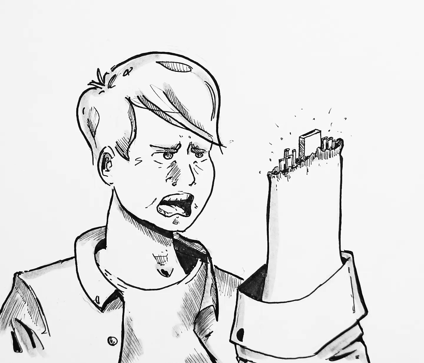 Schon wieder komplett verschlissen diese Hände, sollte zur #Arbeit im #Garten vielleicht doch Handschuhe tragen. #kopfprojekt #hartarbeitendefrauen #handsup #handywoman #doodle #drawing