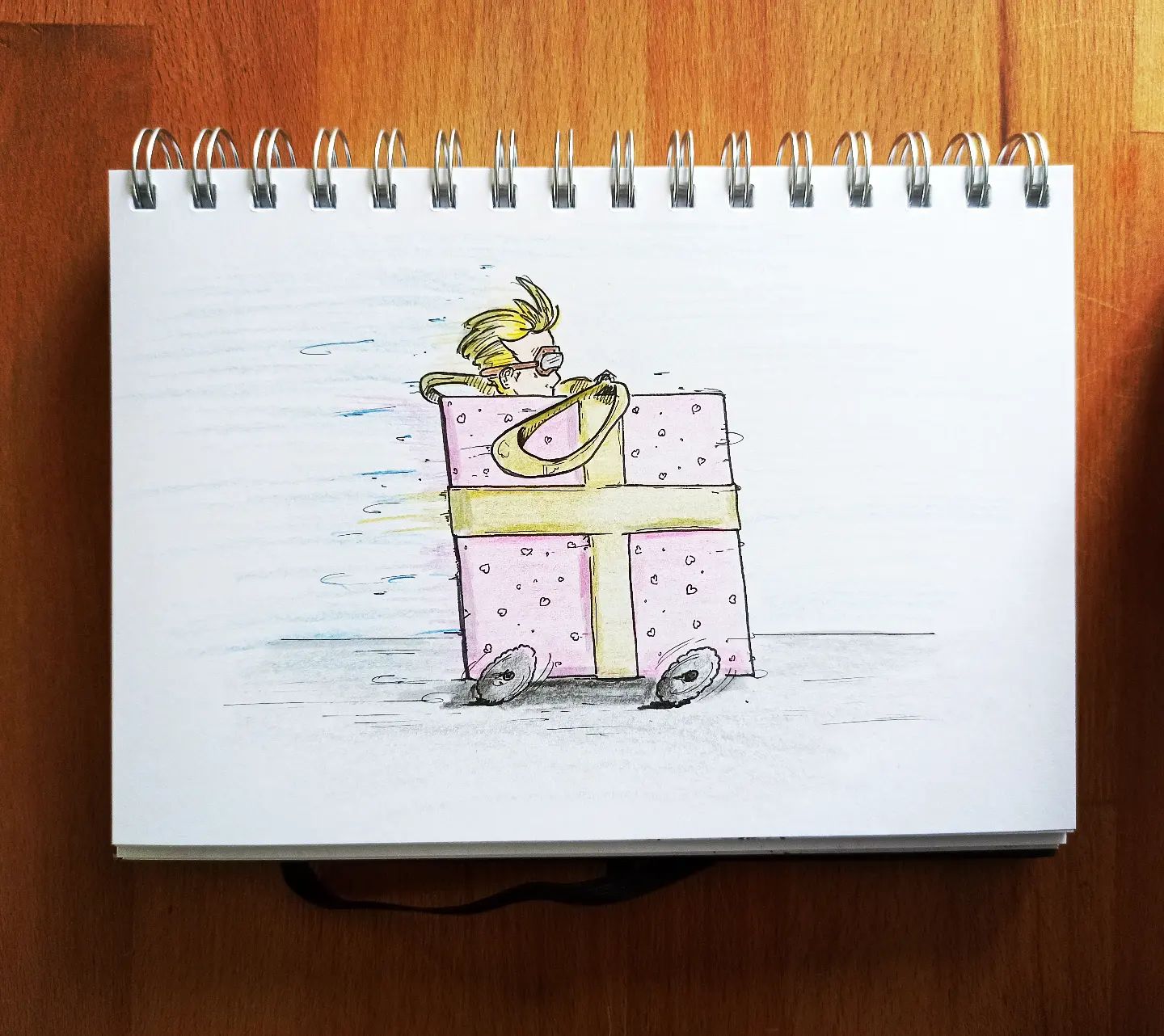 Tante #DeDe gibt Gummi, als Geburtstagsgeschenk oder zumindest Gast, darf man sich nicht verspäten!