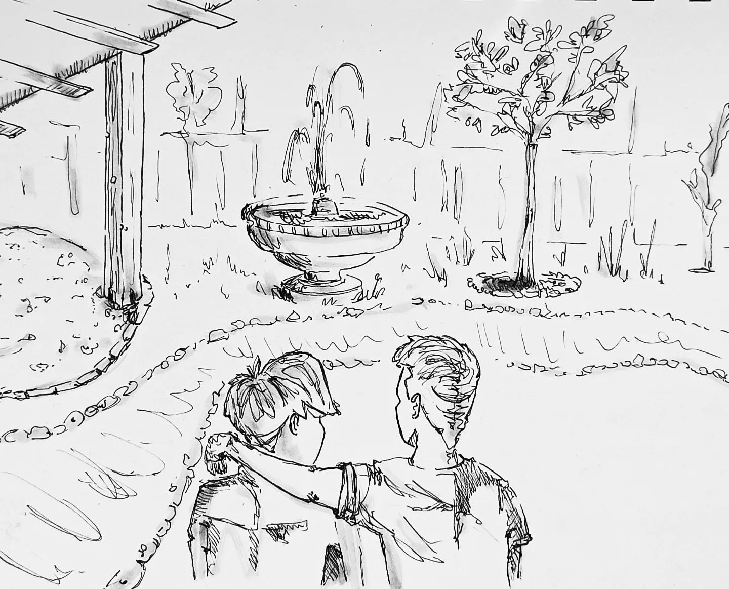 So, Sommer kann kommen. Das #Gartenprojekt2024 ist endlich abgeschlossen  #kopfprojekt #gartenarbeit #skizze #schmiererei #kleingarten #fassohneboden #abschluss #grillsaisoneröffnet