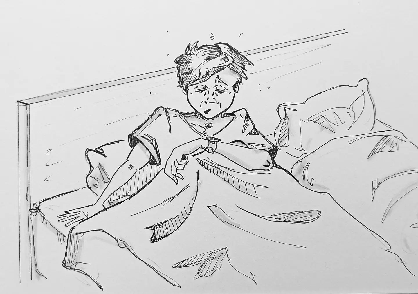 So schnell ist also eine Woche Urlaub vorbei... Würde sagen, da geht noch was  Uns allen einen schönen Wochenstart!#kopfprojekt #blog #life #diary #tagebuch #zettelfan #zeichnen #zeichnung #bildchen #skizze #skribble #scribble #kritzelei #comic #drawing #illustration #painting #artbook #sketch #sketchbook #doodle #draft #inkdrawing