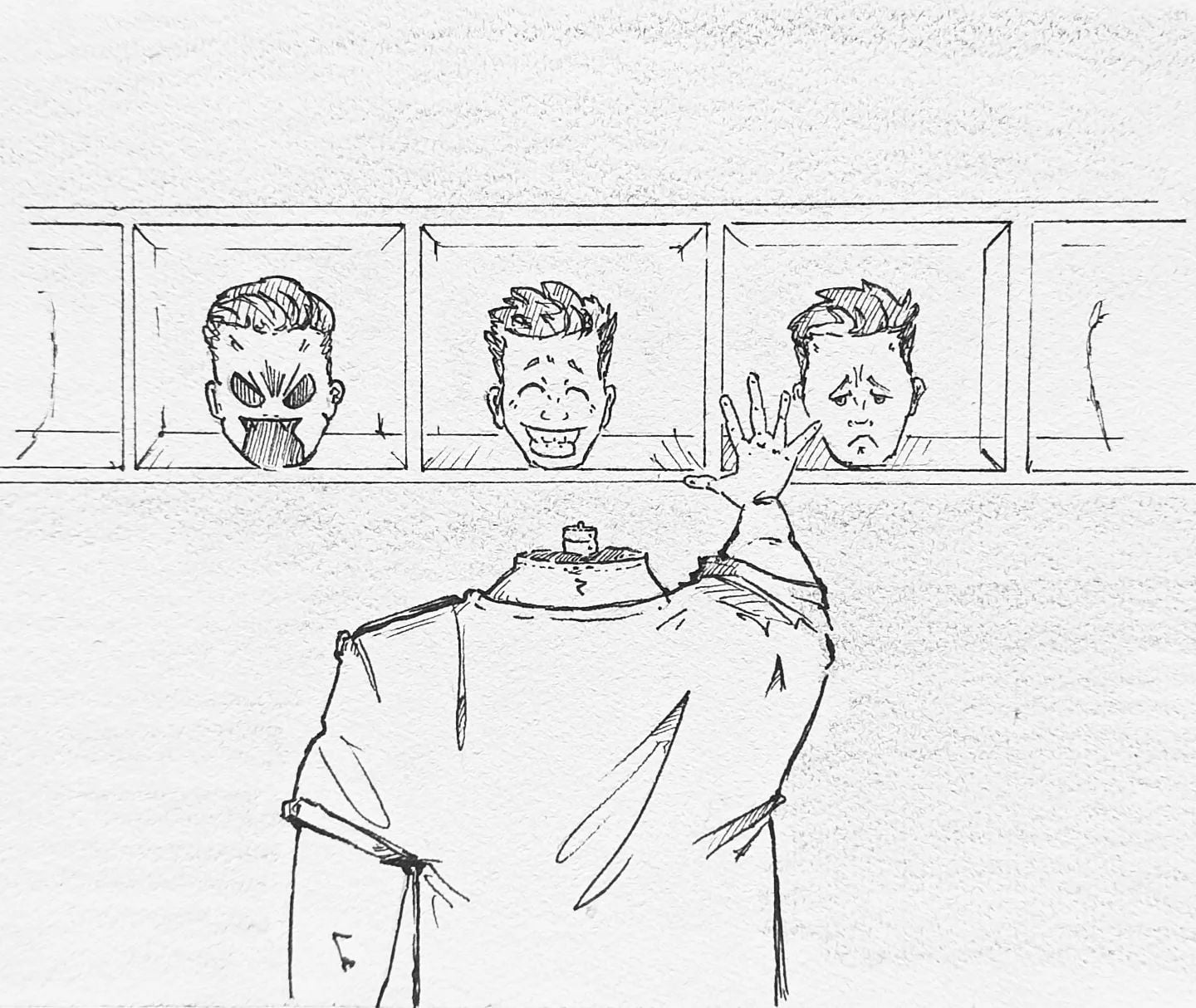 Man kann sich jeden Tag #aktiv entscheiden.Wenn du glücklich bist, informiere dein Gesicht!#kopfprojekt #happy #choose #blog #life #diary #tagebuch #zettelfan #zeichnen #zeichnung #bildchen #skizze #skribble #scribble #kritzelei #comic #drawing #illustration #painting #artbook #sketch #sketchbook #doodle #draft #inkdrawing