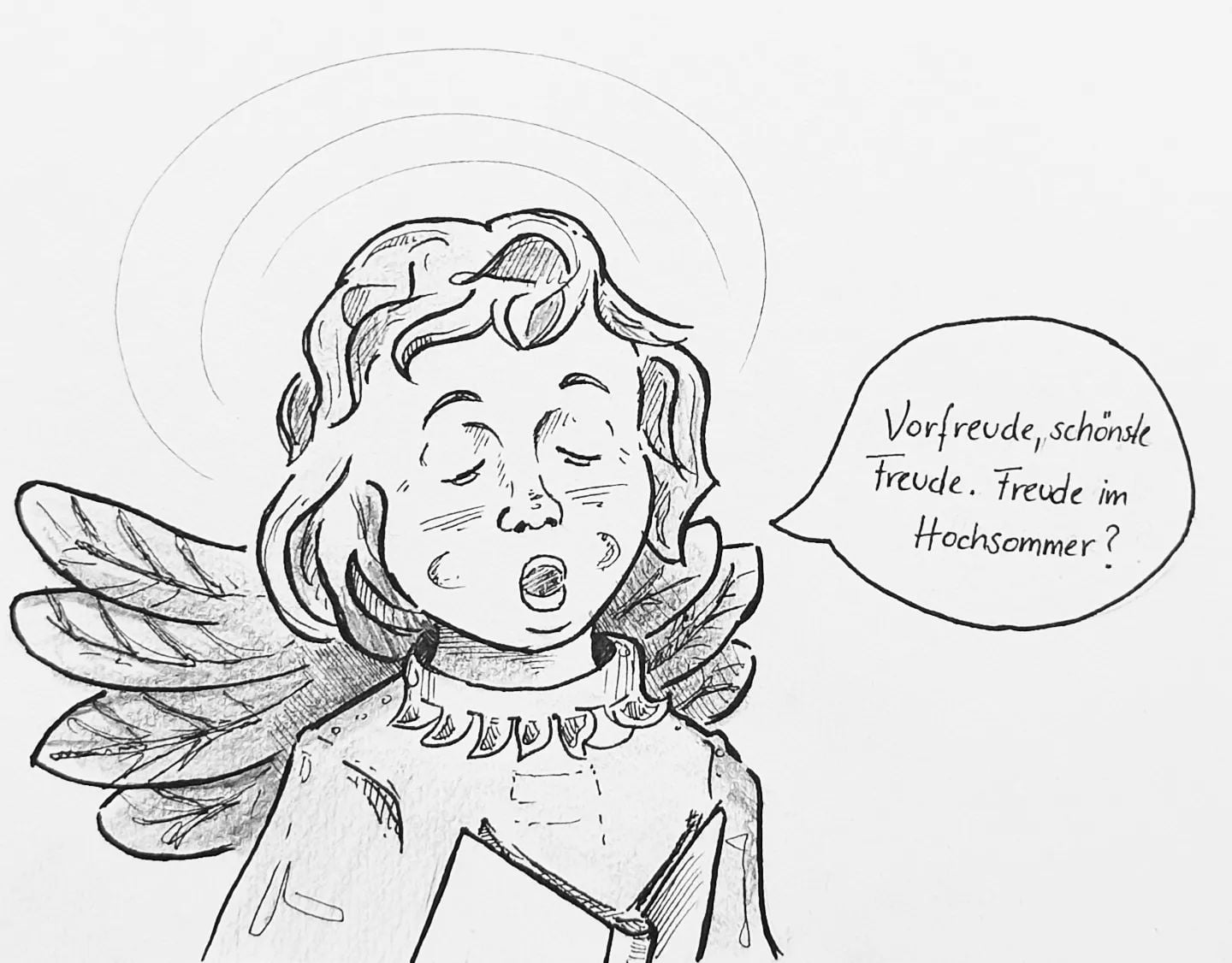 Lassen wir Mal den ganzen Stress beiseite, dann sind es sich ganz spannende Tage und wie wir alle wissen, ist die Vorfreude die schönste Freude 🤩 #kopfprojekt #japanichkomme #neuesautoneuesglück #hitzetotentkommen #zeichnenentspannt