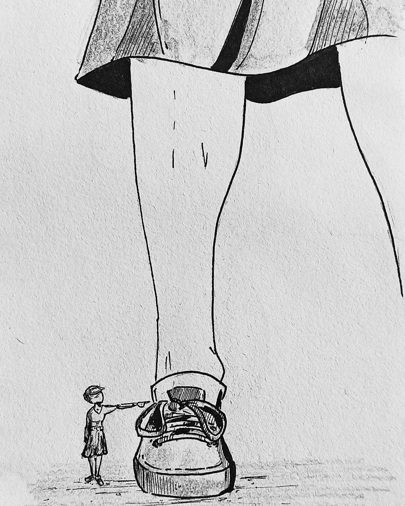 Es gibt kleine Probleme und auch große Probleme, Hauptsache man wird #gestreichelt #kopfprojekt #blog #life #diary #tagebuch #zettelfan #zeichnen #zeichnung #bildchen #skizze #skribble #scribble #kritzelei #comic #drawing #illustration #painting #artbook #sketch #sketchbook #doodle #draft #inkdrawing