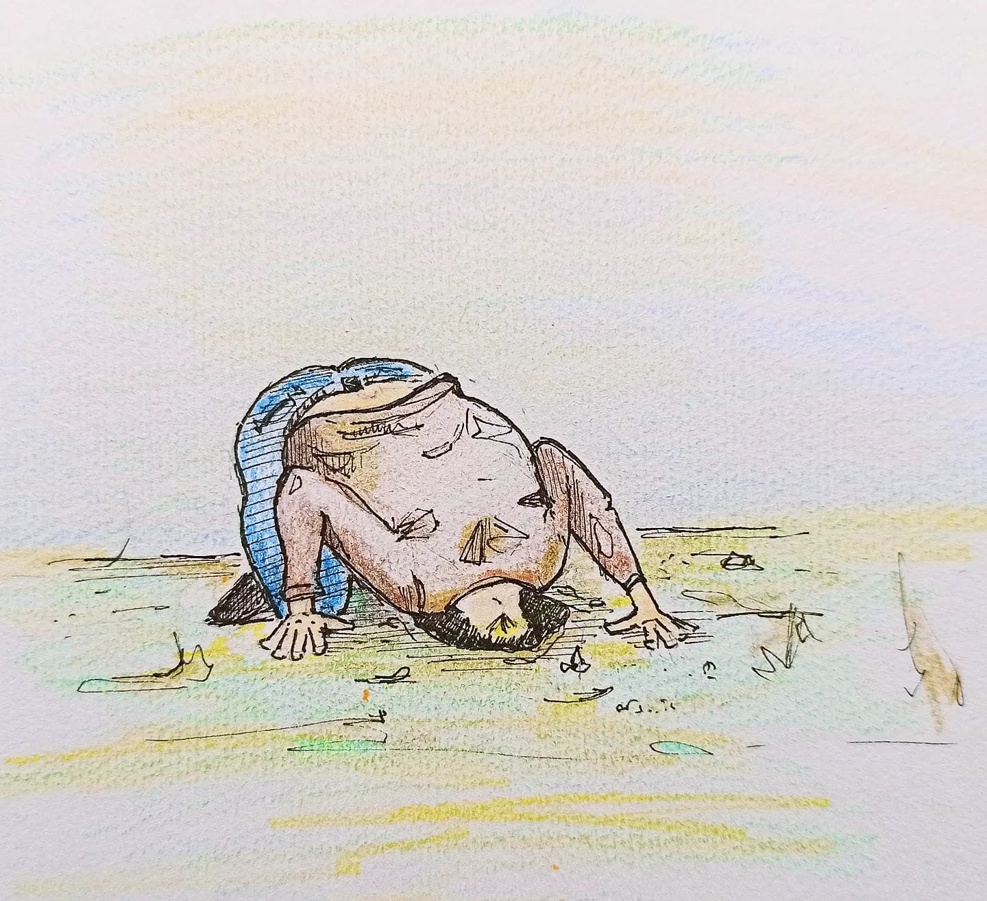 Über all sind diese #rabbitholes mittlerweile ...#kopfprojekt #blog #life #diary #tagebuch #zettelfan #zeichnen #zeichnung #bildchen #skizze #skribble #scribble #kritzelei #comic #drawing #illustration #painting #artbook #sketch #sketchbook #doodle #draft #inkdrawing