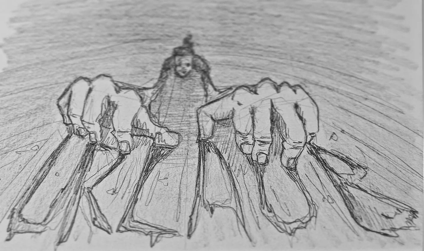 Wer kennt es nicht auch, wenn man unfreiwillig von #Arbeit weggeschleift wird, um in #Einsamkeit und #Finsternis noch Urlaub zu nehmen 🕳️#kopfprojekt #blog #life #diary #tagebuch #zettelfan #zeichnen #zeichnung #bildchen #skizze #skribble #scribble #kritzelei #comic #drawing #illustration #painting #artbook #sketch #sketchbook #doodle #draft #inkdrawing