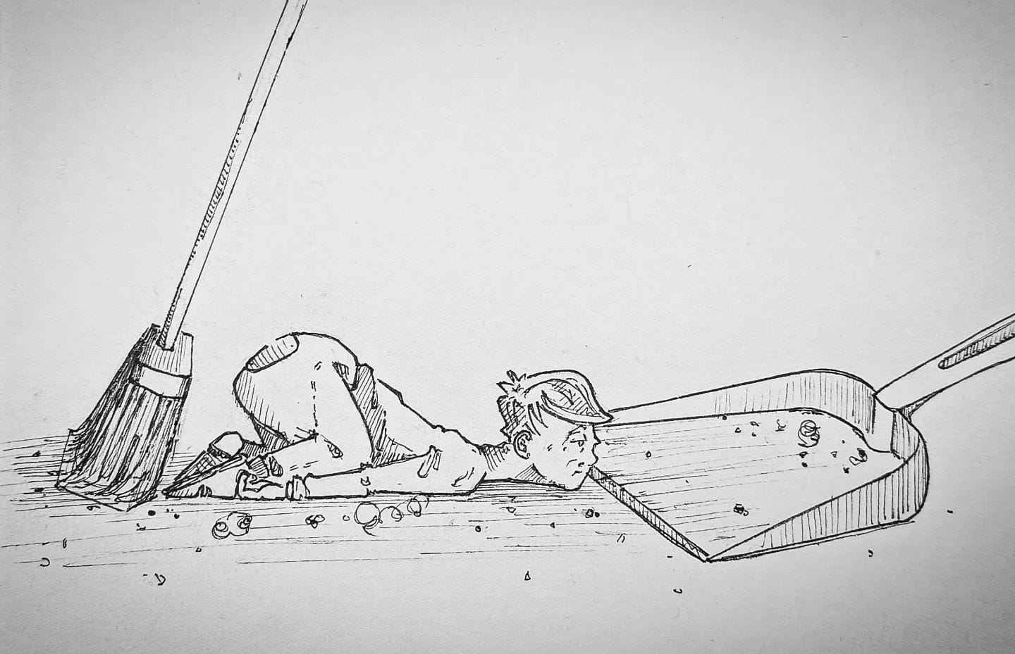 Gefühlsmäßig auf dem Boden zerschlagen und wieder beginnt das Puzzle im Kopf nach dem Sinn. Kopf Hoch das schaffen wir! #kopfprojekt #zettelfan #ArtTherapy #KunstUndHoffnung #ZeichnenIstTherapie #Skizzenliebe #KreativerAusdruck #KaputteSeelenHeilen #ZeichnenFürDieSeele #MutDurchKunst #HoffnungInBildern #KunstAlsSprache