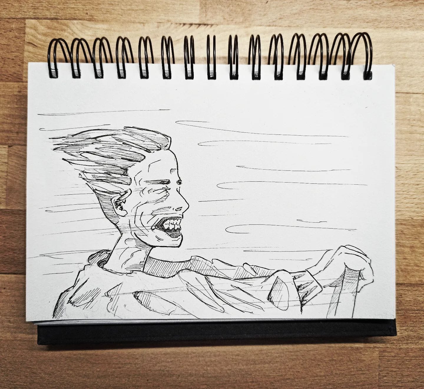 Für die einen ist Freitag für uns heißt es die kommenden Tage #vollgas geben. Wochenende ist für Angeber! #kopfprojekt #blog #life #diary #tagebuch #zettelfan #zeichnen #zeichnung #bildchen #skizze #skribble #scribble #kritzelei #comic #drawing #illustration #painting #artbook #sketch #sketchbook #doodle #draft #inkdrawing