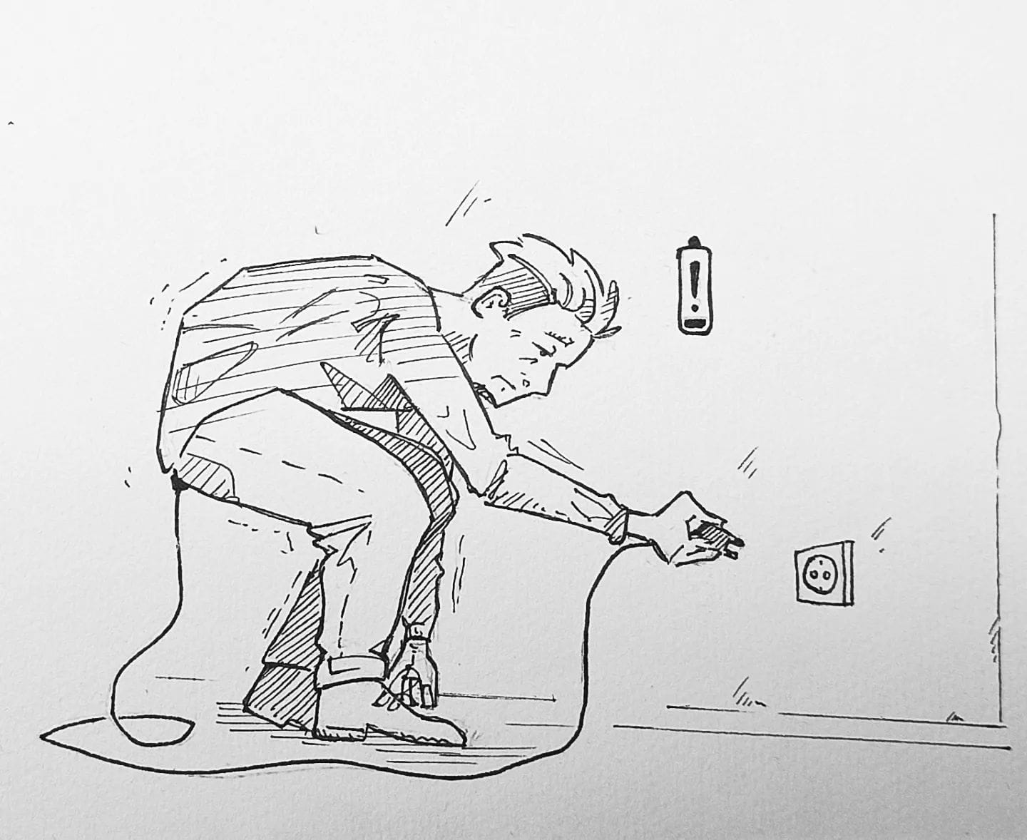 Akku leer und keine Motivation mehr ab 16.30 Uhr ... Einfacher Kaffee reicht da nicht mehr aus  #kopfprojekt #blog #life #diary #tagebuch #zettelfan #zeichnen #zeichnung #bildchen #skizze #skribble #scribble #kritzelei #comic #drawing #illustration #painting #artbook #sketch #sketchbook #doodle #draft #inkdrawing