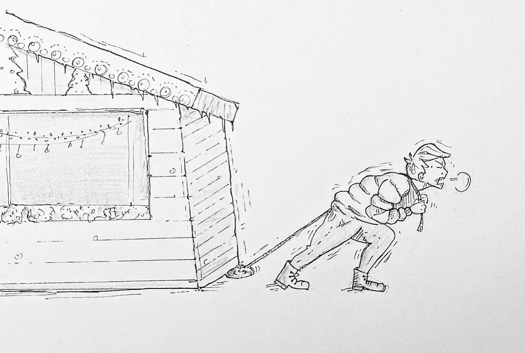 Der 4. Lila Laube #Weihnachtsmarkt war richtig schön, danke an alle die mitgemacht haben! Grandios, was es gerade alles im Outlet so gibt, nach der Weihnachts-Saison  #kopfprojekt #blog #life #diary #tagebuch #zettelfan #zeichnen #zeichnung #bildchen #skizze #skribble #scribble #kritzelei #comic #drawing #illustration #painting #artbook #sketch #sketchbook #doodle #draft #inkdrawing