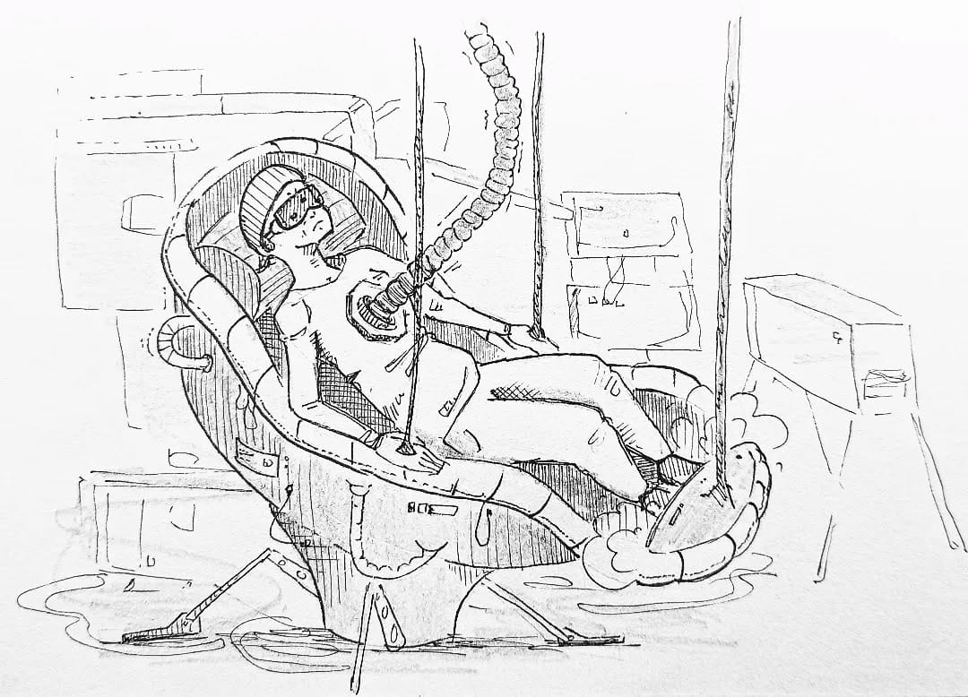 Es scheint zu wirken!#kopfprojekt #blog #life #diary #tagebuch #zettelfan #zeichnen #zeichnung #bildchen #skizze #skribble #scribble #kritzelei #comic #drawing #illustration #painting #artbook #sketch #sketchbook #doodle #draft #inkdrawing