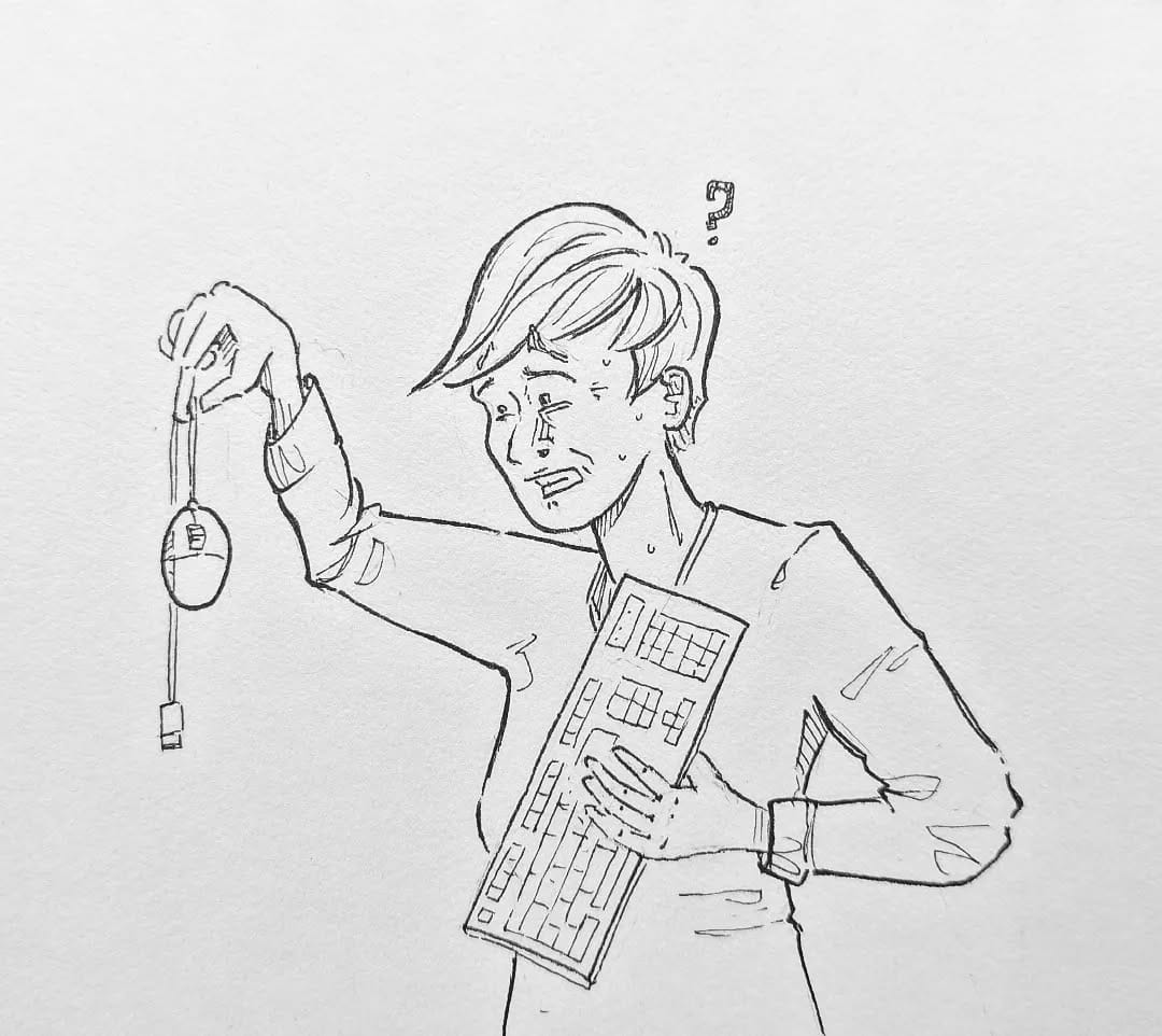 OK, war wohl doch etwas zu lang raus. Was macht man mit diesen Dingern nochmal?? #gesundaufarbeit #wiegehtdasnochmal