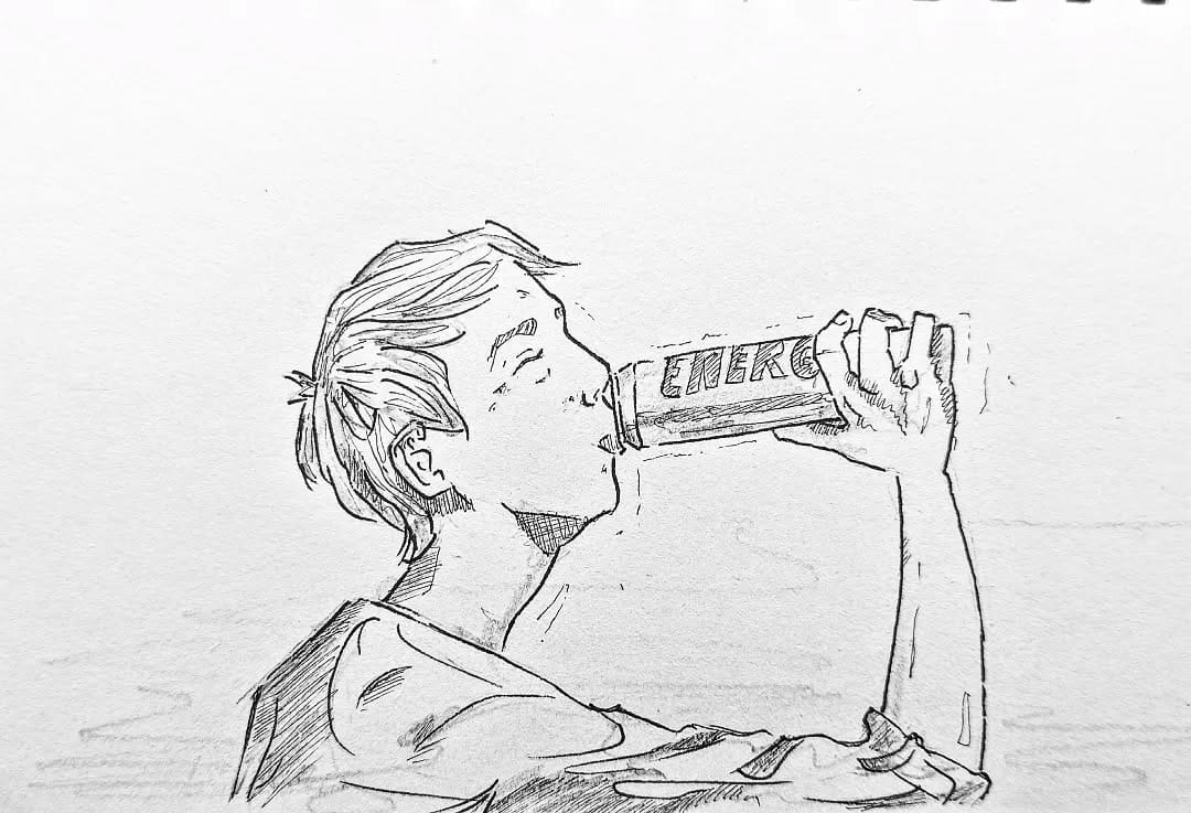 Wenn konventionelle Medizin versagt ...#kopfprojekt #blog #life #diary #tagebuch #zettelfan #zeichnen #zeichnung #bildchen #skizze #skribble #scribble #kritzelei #comic #drawing #illustration #painting #artbook #sketch #sketchbook #doodle #draft #inkdrawing