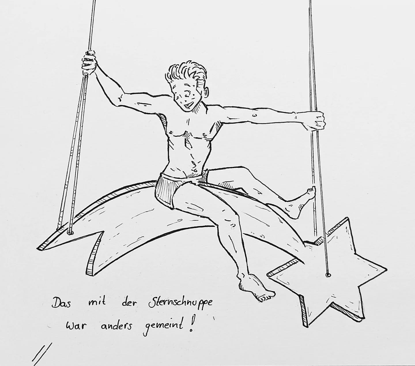 Von wegen, man darf sich alles wünschen! Na wir lassen uns heute mal in der Sternwarte aufklären ️️#kopfprojekt #blog #life #diary #tagebuch #zettelfan #zeichnen #zeichnung #bildchen #skizze #skribble #scribble #kritzelei #comic #drawing #illustration #painting #artbook #sketch #sketchbook #doodle #draft #inkdrawing