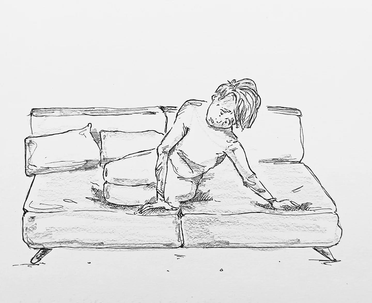 Ja, es ist schon wieder Montag! Wer am Wochenende baut, schleppt und gärtnert, der hat Wochentags frei oder? Oder??Lasst euch nicht kaputtmachen 🧏#kopfprojekt #blog #life #diary #tagebuch #zettelfan #zeichnen #zeichnung #bildchen #skizze #skribble #scribble #kritzelei #comic #drawing #illustration #painting #artbook #sketch #sketchbook #doodle #draft #inkdrawing