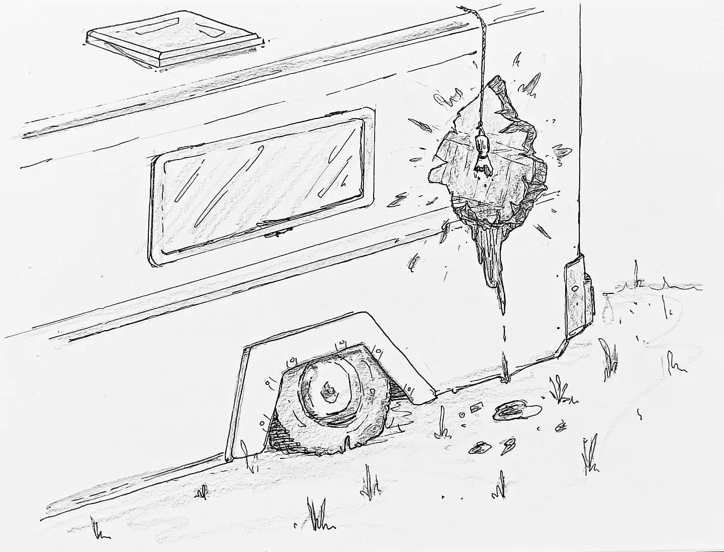 Wir taufen dich auf den Namen "Cosmo" ... Nicht so viel Schwung ... Na toll ... #kopfprojekt #blog #life #diary #tagebuch #zettelfan #zeichnen #zeichnung #bildchen #skizze #skribble #scribble #kritzelei #comic #drawing #illustration #painting #artbook #sketch #sketchbook #doodle #draft #inkdrawing