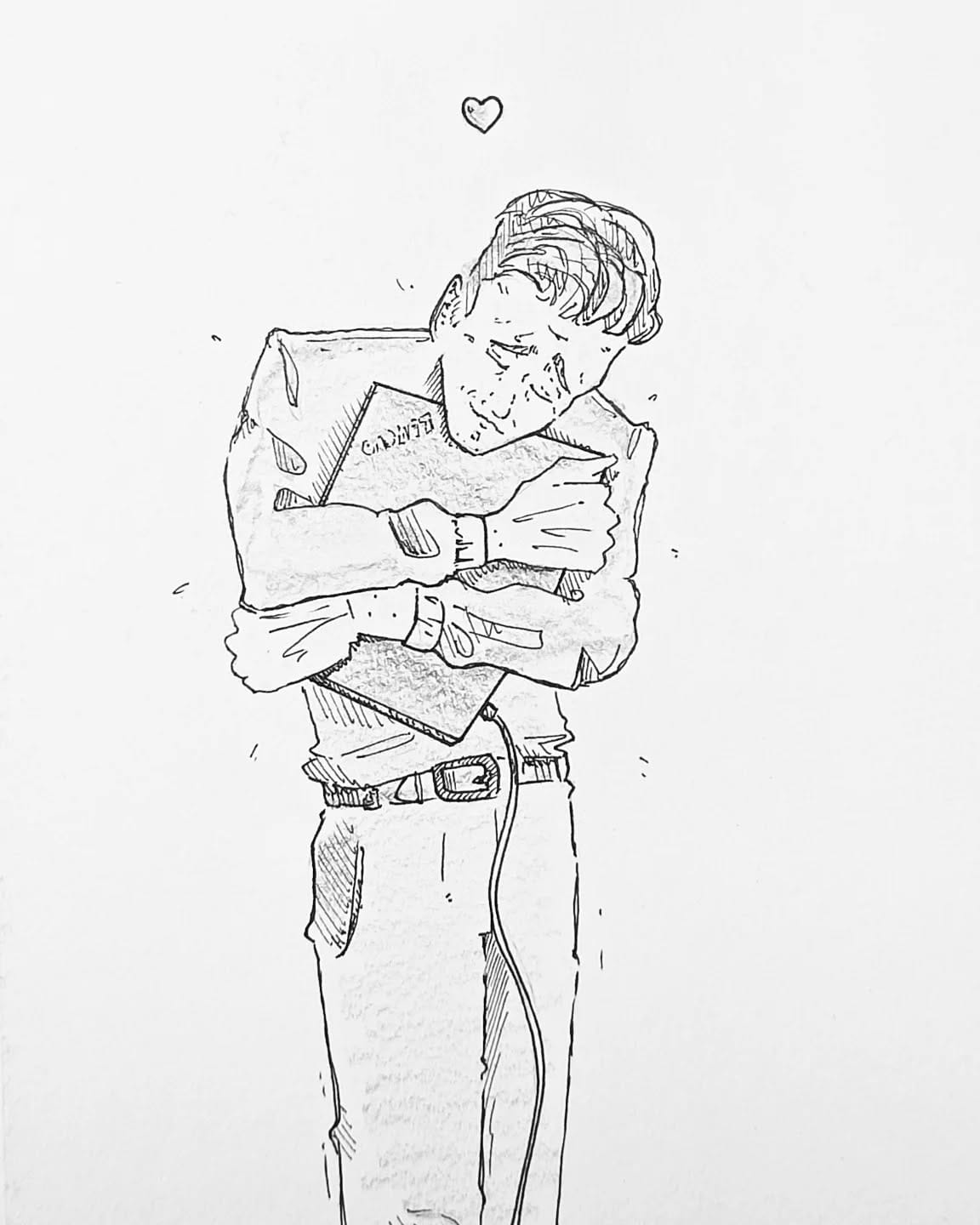 Nach diesen zwei Wochen fühlt sich #Büroarbeit nach dem Himmel auf Erden an ️ #kopfprojekt #blog #life #diary #tagebuch #zettelfan #zeichnen #zeichnung #bildchen #skizze #skribble #scribble #kritzelei #comic #drawing #illustration #painting #artbook #sketch #sketchbook #doodle #draft #inkdrawing