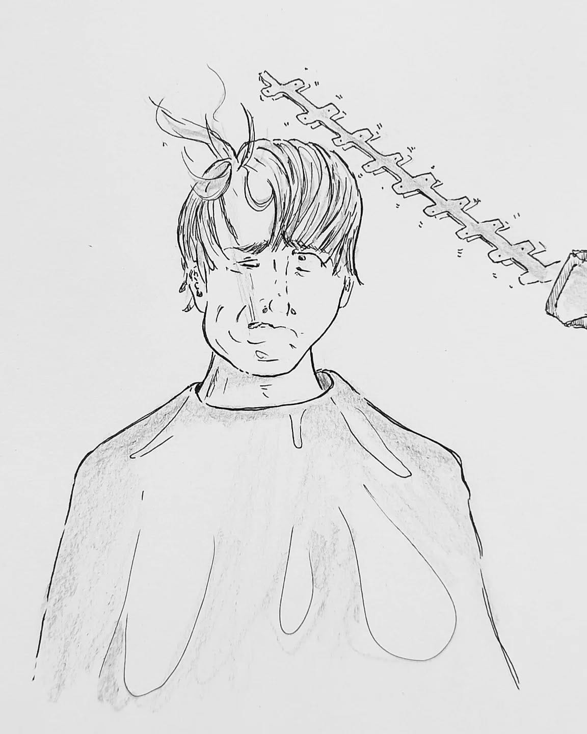 Jetzt wird's aber wirklich Zeit, ich hoffe Mal die #friseurin kann da bisschen zaubern