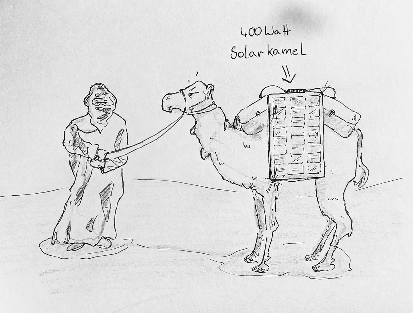 Klar, muss der Sommer genau jetzt noch mal seine hässliche Fratze zeigen, wenn ich die Solarpaneele auf das Wohnwagendach verbauen will. #kopfprojekt #solarkamel