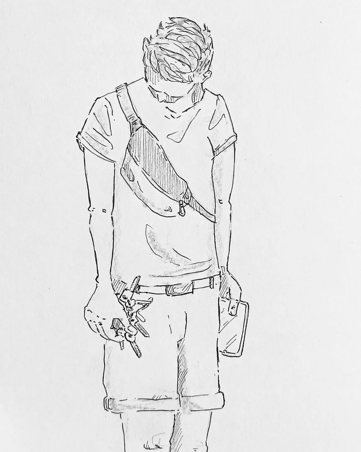 Der moderne Mann: Mittlerweile trage ich bestimmt 3 kg an Schlüssel, Portemonnaie, Smartphone, Sonnenbrille und andere Kleinigkeiten mit mir umher. Bei jeder Tür der Kontrollgriff ob ich auch den Token für Arbeit dabei habe und wehe dem ich muss mal in den Garten oder zum Wohnwagen da gibt extra Schlüsselbünde. Gibt's da nicht was smartes mittlerweile? Bald Brauch ich einen Rucksack wenn ich das Haus verlasse um den Müll runter zu bringen 🤡