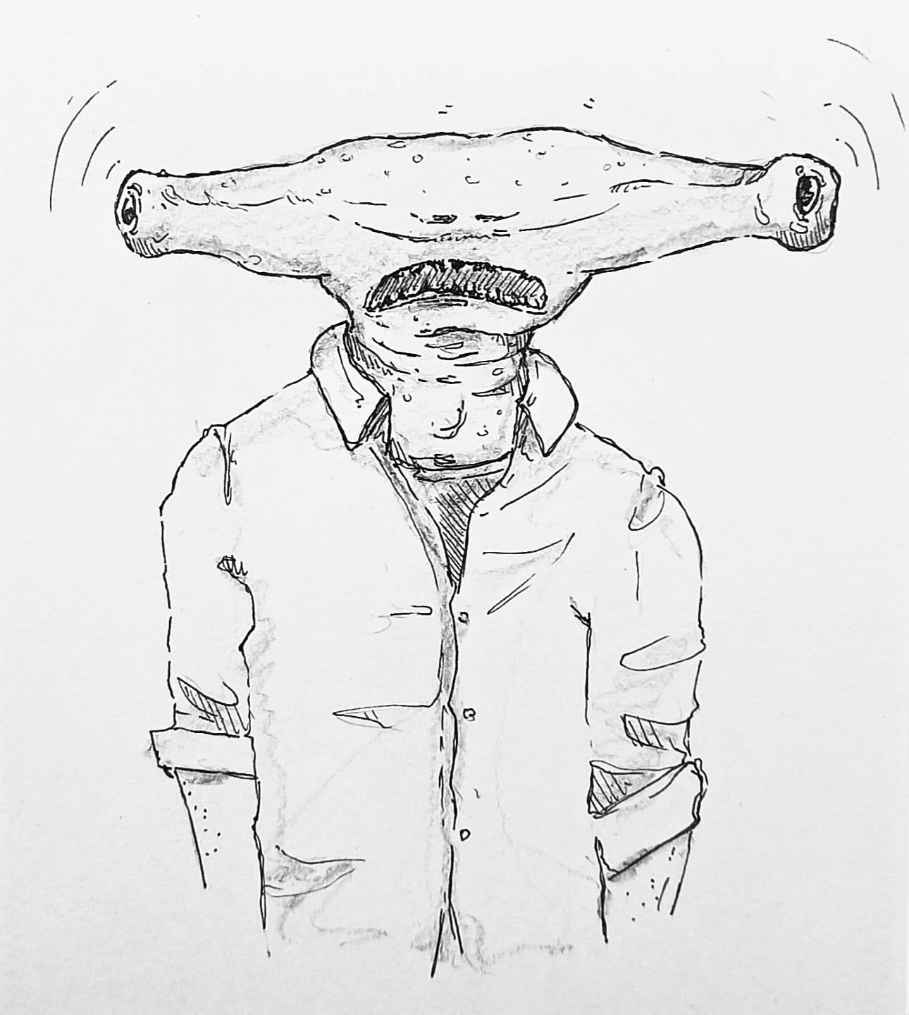 Ich hatte gestern wirklich hammermäßige Kopfschmerzen 🤒#kopfprojekt #blog #life #diary #tagebuch #zettelfan #zeichnen #zeichnung #bildchen #skizze #skribble #scribble #kritzelei #comic #drawing #illustration #painting #artbook #sketch #sketchbook #doodle #draft #inkdrawing