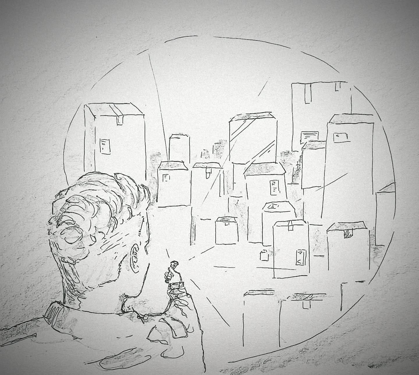 Ok liebes #DHL, ich weiß dass ihr hier irgendwo noch meine Pakete haben müsst ... Was ist denn dort in dem Raum? 🕸️🕷️#kopfprojekt #blog #life #diary #tagebuch #zettelfan #zeichnen #zeichnung #bildchen #skizze #skribble #scribble #kritzelei #comic #drawing #illustration #painting #artbook #sketch #sketchbook #doodle #draft #inkdrawing