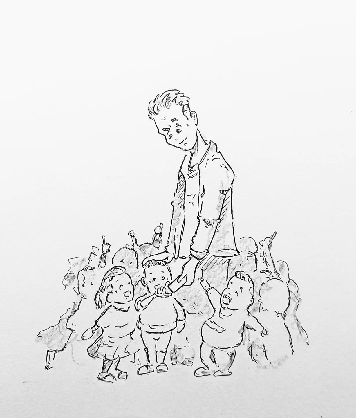 Heute steh ich mit #SHD auf Messe an der Hochschule für Technik #htwdresden und versuche ein paar junge Menschen zu begeistern. Getreu dem Motto „man muss sie holen, wenn sie jung sind.“#kopfprojekt #blog #life #diary #tagebuch #zettelfan #zeichnen #zeichnung #bildchen #skizze #skribble #scribble #kritzelei #comic #drawing #illustration #painting #artbook #sketch #sketchbook #doodle #draft #inkdrawing