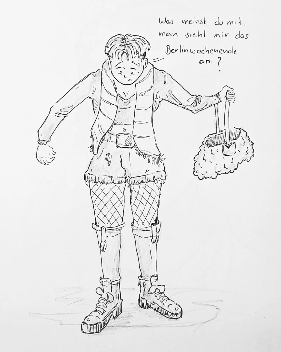 Ach, die Hauptstadt ein Mekka der Toleranz und freundlichkeit. Wie eine warme Decke im sonst so kalten Rest des Landes 🥸#kopfprojekt #blog #life #diary #tagebuch #zettelfan #zeichnen #zeichnung #bildchen #skizze #skribble #scribble #kritzelei #comic #drawing #illustration #painting #artbook #sketch #sketchbook #doodle #draft #inkdrawing