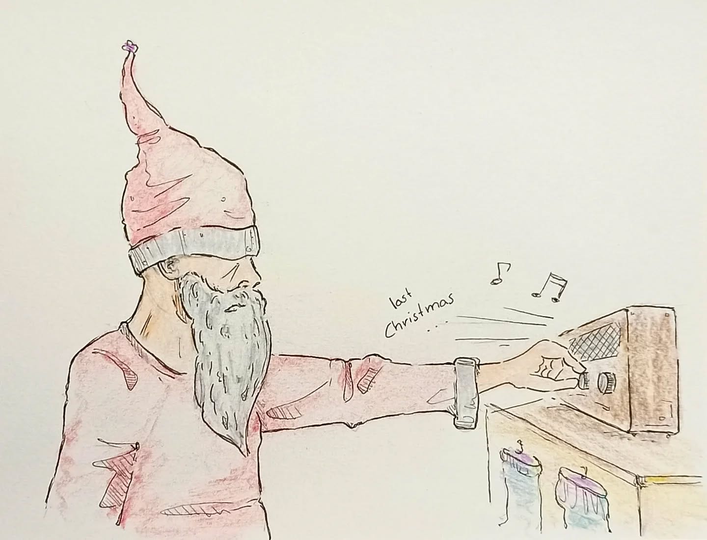 Nach einer glücklicherweise kurzen Grippe, geht es Vollgas in die Weihnachtszeit. Die Wohnungen wurde bereits professionell über mehrere Stunden "verwandelt" und ich muss mich wohl auch so langsam fügen. 🦌️#kopfprojekt #blog #life #diary #tagebuch #zettelfan #zeichnen #zeichnung #bildchen #skizze #skribble #scribble #kritzelei #comic #drawing #illustration #painting #artbook #sketch #sketchbook #doodle #draft #inkdrawing