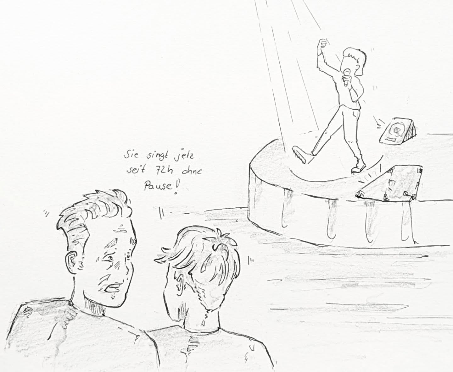 Ich glaube wir sind nicht annähernd vorbereitet auf diesen Event …#kopfprojekt #blog #life #diary #tagebuch #zettelfan #zeichnen #zeichnung #bildchen #skizze #skribble #scribble #kritzelei #comic #drawing #illustration #painting #artbook #sketch #sketchbook #doodle #draft #inkdrawing