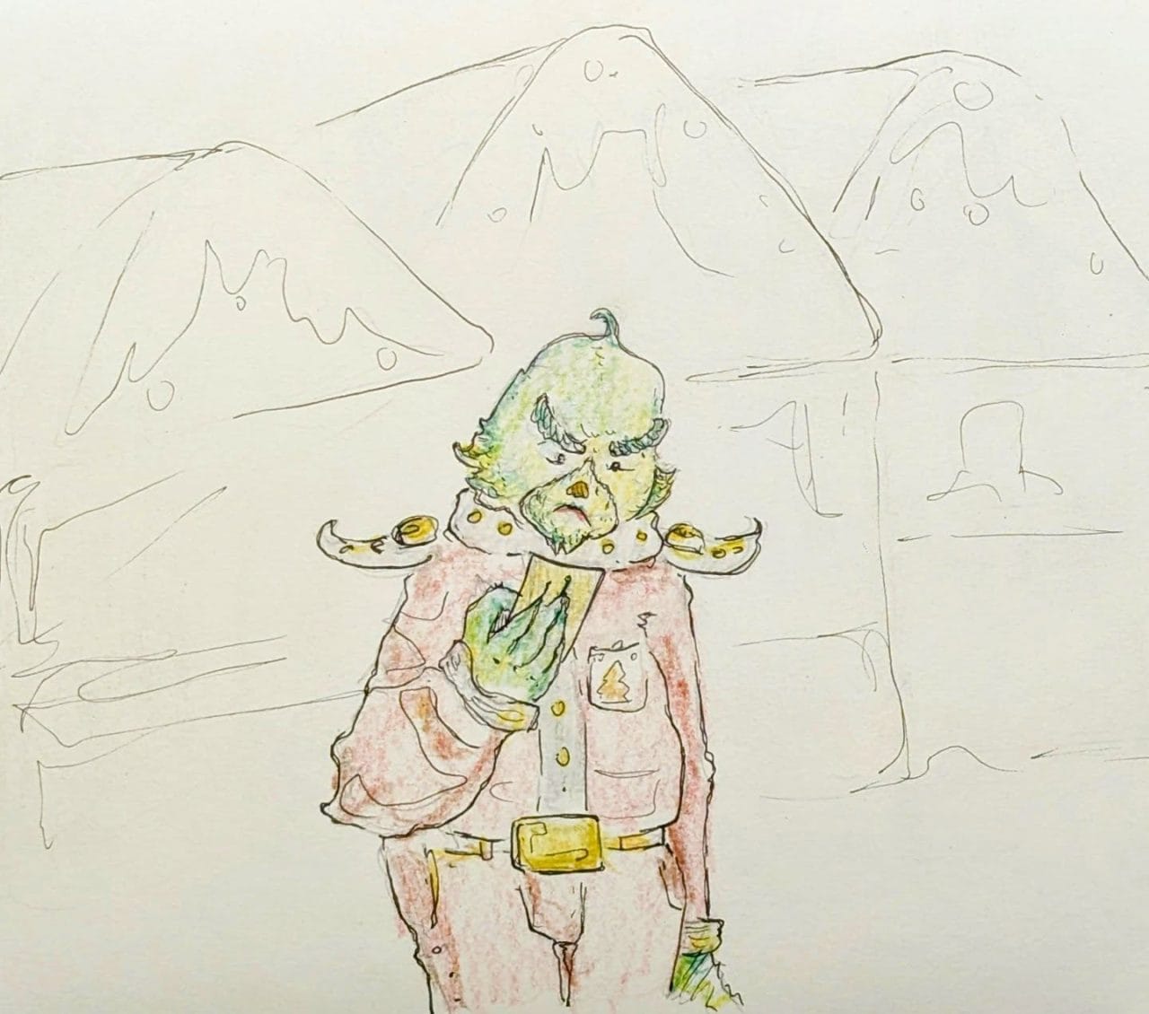 Ich glaub noch einen Weihnachtsmarktbesuch und ich habe mein Bonusheft für dieses Jahr voll!…#kopfprojekt #blog #life #diary #tagebuch #zettelfan #zeichnen #zeichnung #bildchen #skizze #skribble #scribble #kritzelei #comic #drawing #illustration #painting #artbook #sketch #sketchbook #doodle #draft #inkdrawing