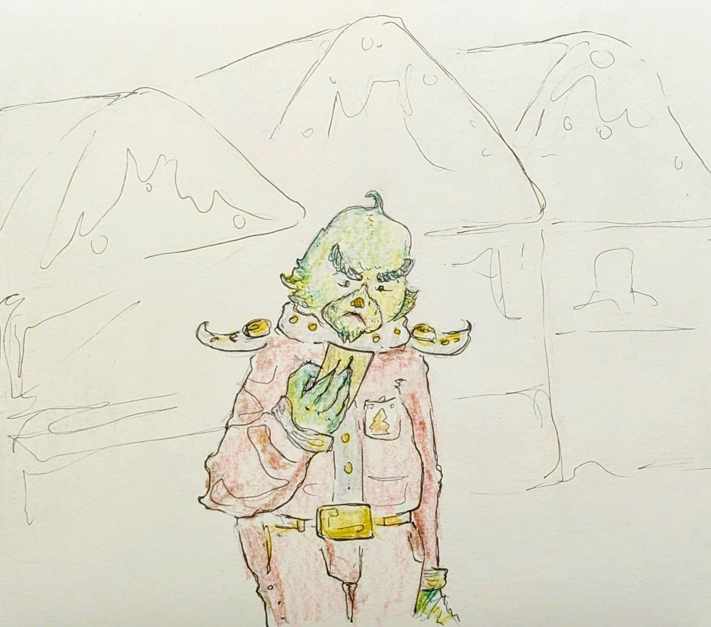 Ich glaub noch einen Weihnachtsmarktbesuch und ich habe mein Bonusheft für dieses Jahr voll!…#kopfprojekt #blog #life #diary #tagebuch #zettelfan #zeichnen #zeichnung #bildchen #skizze #skribble #scribble #kritzelei #comic #drawing #illustration #painting #artbook #sketch #sketchbook #doodle #draft #inkdrawing