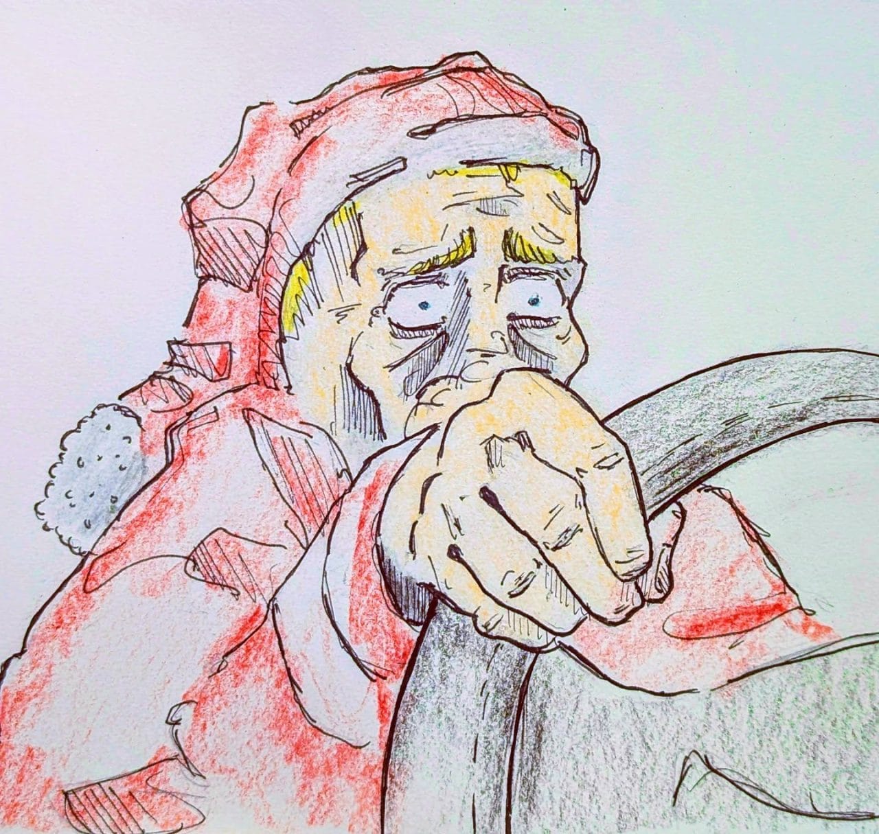 Ich wünsche euch allen eine besinnliche Weihnacht mit euren lieben. Lasst die Spiele beginnen! …#kopfprojekt #blog #life #diary #tagebuch zettelfan zeichnen zeichnung bildchen skizze skribble scribble kritzelei comic drawing illustration painting artbook sketch sketchbook doodle draft inkdrawing