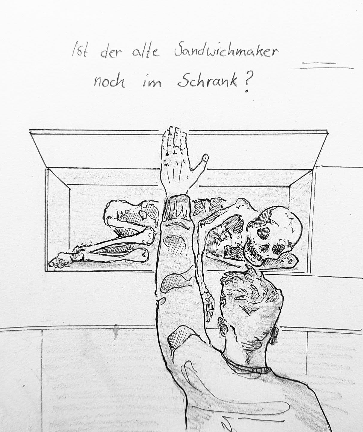 Tja, da hab ich nicht schlecht gestaunt. Ich dachte wirklich den hätten wir schon vor Jahren entsorgt. 🤔