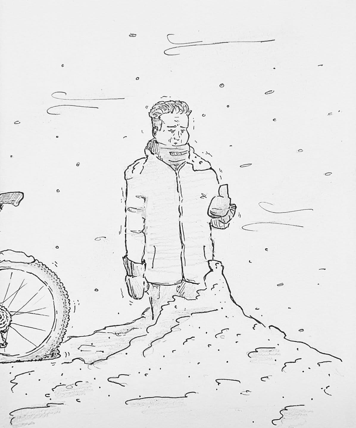 Schon der zweite Plattfuß in diesem Jahr, bei dem Split auf der Straße aber wohlverdient. Zum Glück hab ich meinen Abholservice auf der Couch sitzen.